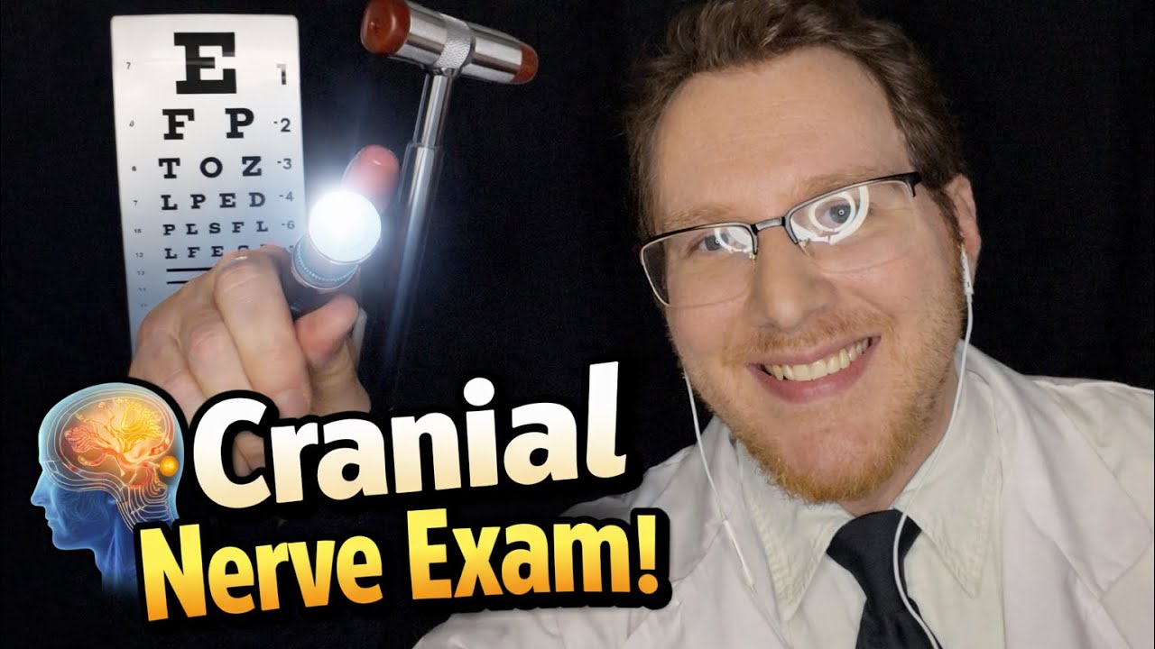 ASMR | Doctor Cranial Nerve Exam! 👨‍⚕️🧠😴