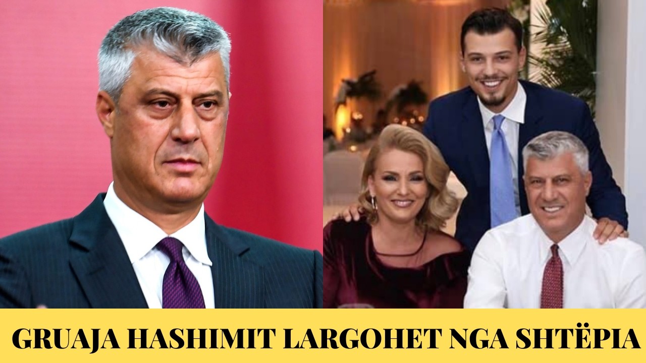 E PABESUESHME:Gruaja e Hashim Thaçit LARGOHET nga Shtëpia