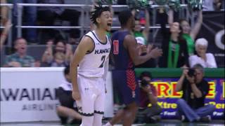 Spurred by a play-making defense, the university of hawaii men's
basketball team defeated cal state fullerton, 70-59, thursday night at
stan sheriff cent...