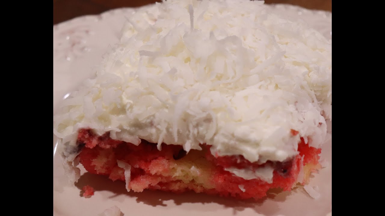268 Raspberry Zinger Cake Youtube
