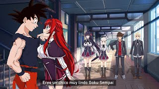 Goku llega al mundo de High School DxD | AlexDB