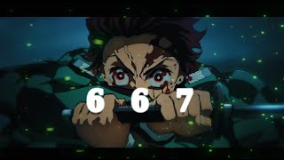 『 667 』Demon Slayer (FLOW EDIT ) 4K