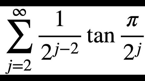 Elegant Solution to an Infinite Sum