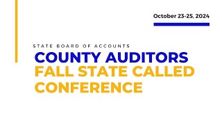 2024 Auditors Fall Conference - Day 1 Part 2