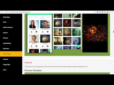 Ionic 2 Starter Full App Document Tutorial