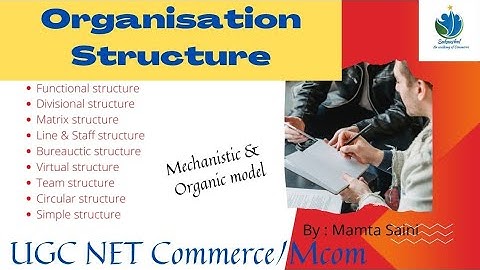 Organisational Structure || Unit : 6 Bussines Management || UGC NET Commerce Paper 2 ||