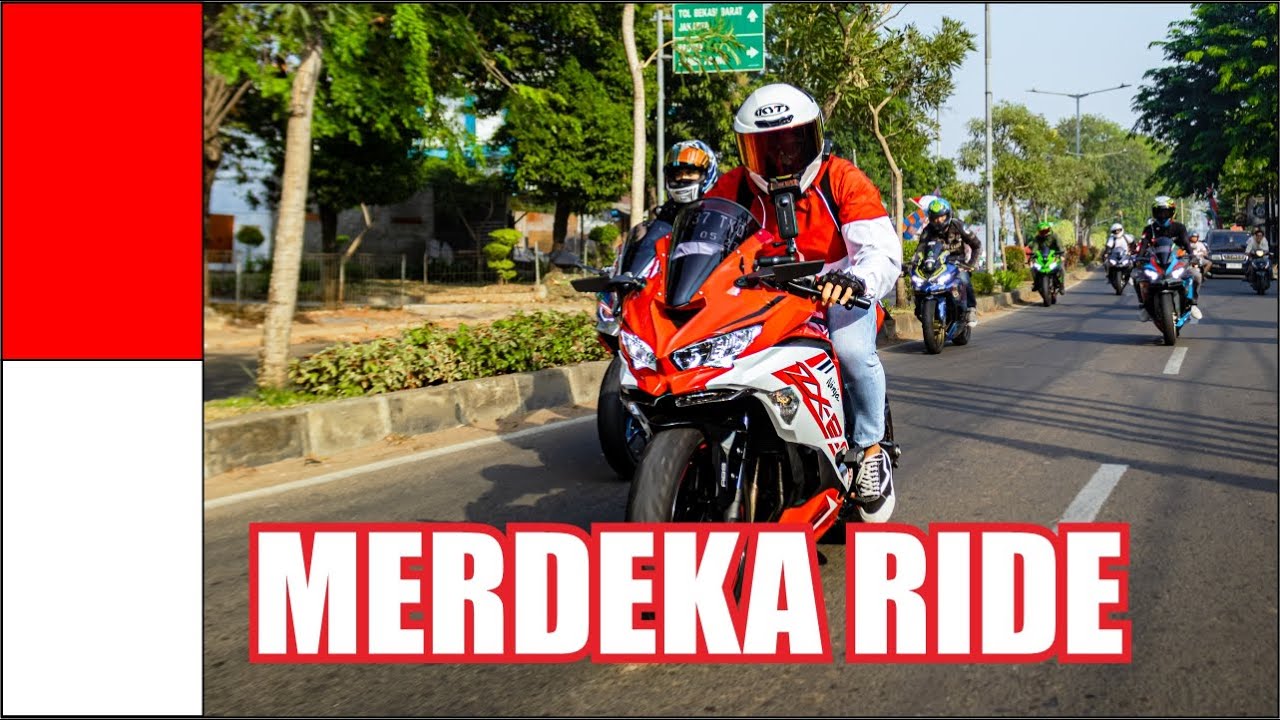 PERTAMA kali ikut MERDEKA RIDE 2023! SERU! - YouTube
