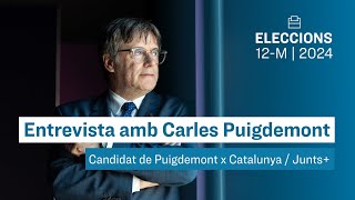 Carles Puigdemont: "Dirigiré un govern autonòmic, com ho era el de 2017 que va fer l'1-O"