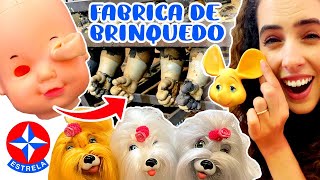 COMO É FEITO UM BRINQUEDO? Um dia comigo na fabrica de brinquedos da Estrela #2 | Paula Stephania