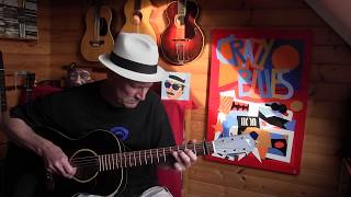 Crazy Blues - Fingerpicking Guitar - Leon Redbone/Roger Sutcliffe - TAB/lesson avl chords