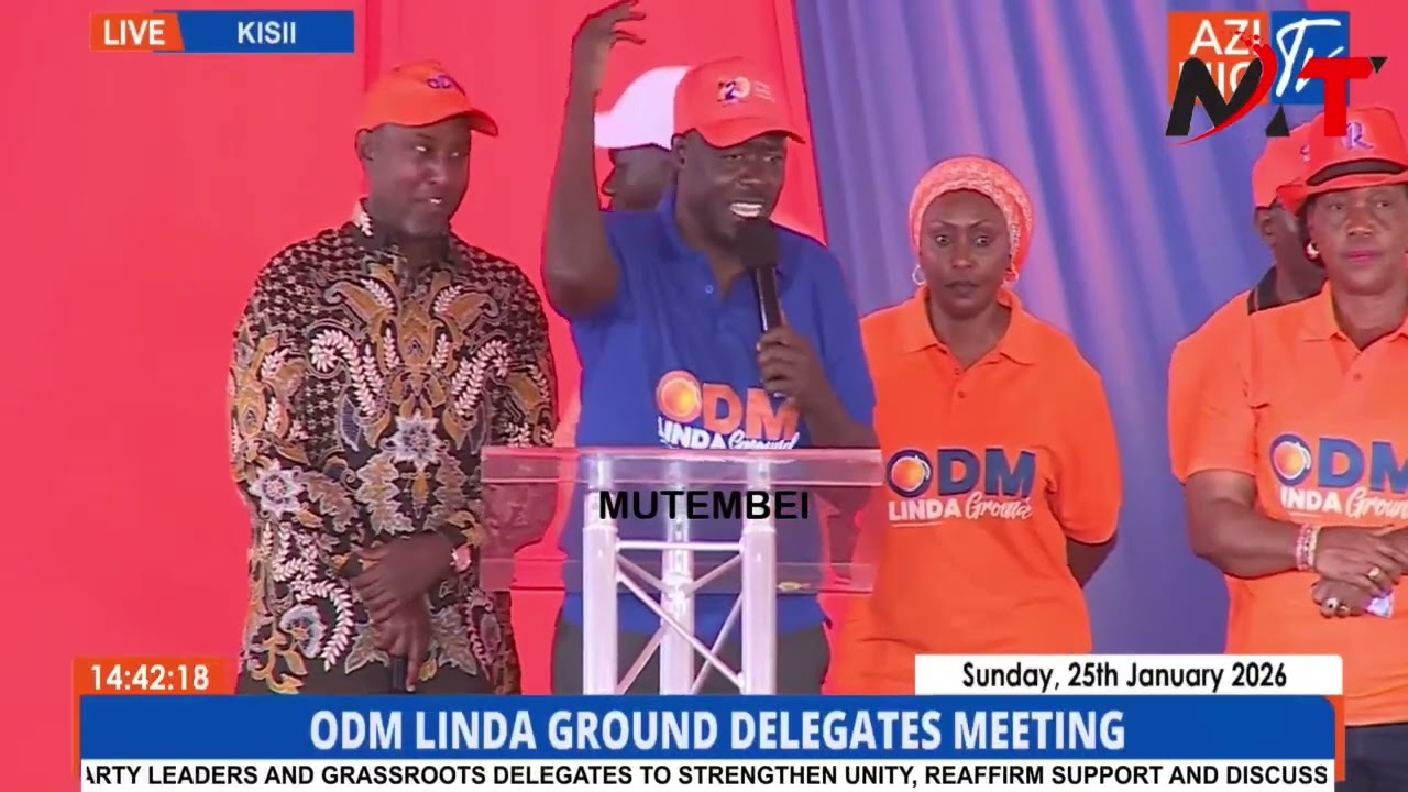 Wakisii Wamekuwa Wakisaidia Raila Sana Wakati wa Shida!MP Kaluma Speech at Linda Ground!