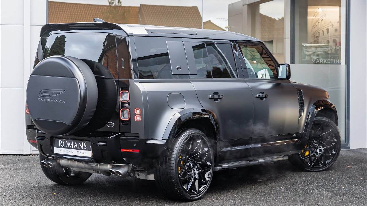 Defender 110 V8 Overfinch 2021 года — осмотр + звук двигателя и выхлопа