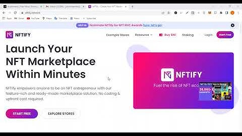 How to create an Nft website for free 2022 uodated  #NoCode #freenft #free
