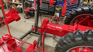 Farmall "Preparation H" Project Episode #10: Spraying Paint Batch #2 & Burning Questions Answered...