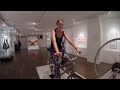 Riding the dildo bike at the sex museum nyc