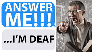 Music Teacher SENDS me to the PRINCIPAL'S Office for IGNORING Her… but I'm Deaf - Reddit Podcast