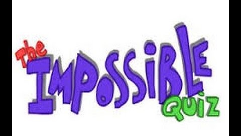 Pottso Plays ... The Impossible Quiz ( Episode 1 ) - I