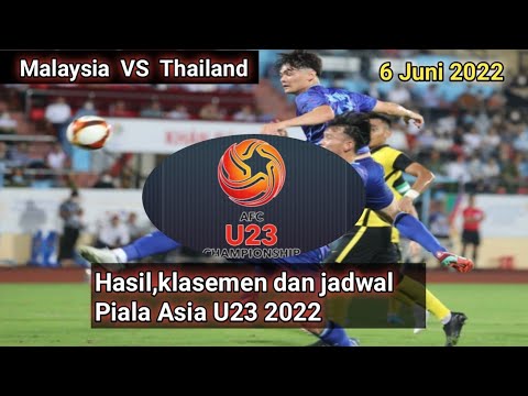 Hasil Piala Asia U23 2022 || Malaysia vs Thailand | Vietnam vs Singapura | Klasemen Piala Asia U 23