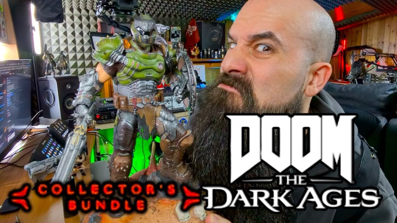 UNBOXING DOOM THE DARK AGES COLLECTOR EDITION - YouTube