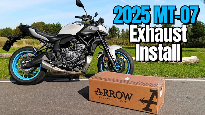 2025 Yamaha MT-07 | Arrow Exhaust Install & Sound Test (Euro5+ Legal)