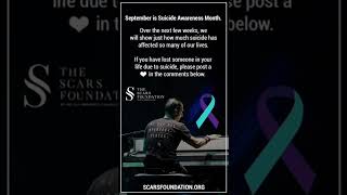 September Is #Suicideawarenessmonth 🖤 @Thescarsfoundation