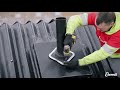 How to install eternit profiled sheeting around penetrating features