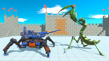 New Unit! S.P.I.D.E.R. Vs Every Unit - Animal Revolt Battle Simulator