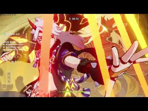 随机抽取低使用率角色满星深渊！ #原神 #原神攻略 #原神枫丹