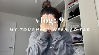 VLOG 9 | MY TOUGHEST WEEK SO FAR | Danielle Peazer