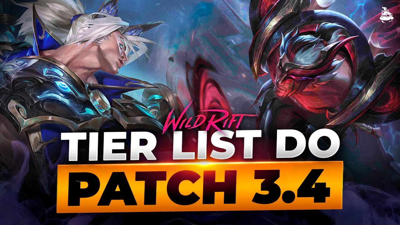 OS MELHORES CAMPEÕES DE CADA ROTA LOL WILD RIFT! TIERLIST KATRINA