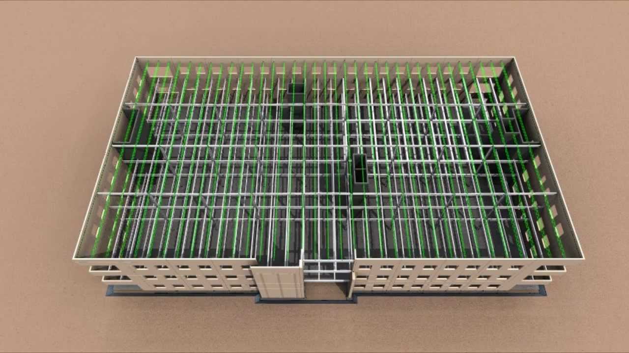 Navisworks 4D Simulation - YouTube