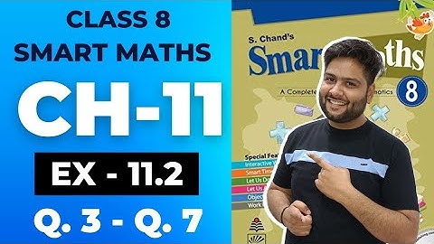 Smart Maths Class 8, Chapter - 11 || Exercise 11.2 || Mensuration