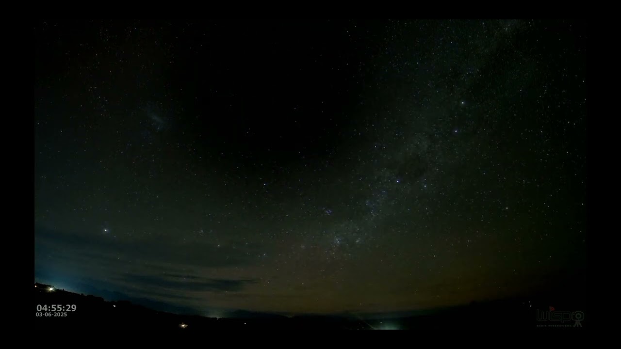 Bug crawling on the camera dome
