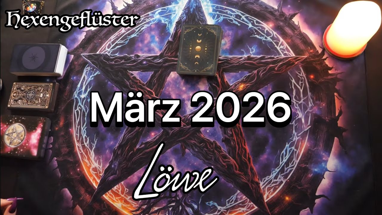 Löwe März 2026 | Durch den Abstand bekommst Du einen neuen Fokus.