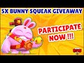 BRAWL STARS BUNNY SQUEAK SKIN GIVEAWAY #BunnySqueakGiveaway