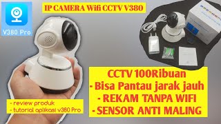 KAMERA CCTV 100ribuan V380 PRO - REVIEW & TUTORIAL - IP CAMERA 9100 SMART NET Q6 - ANTI MALING screenshot 4