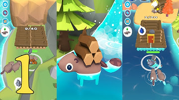 Beaver Builder Gameplay Mobile Game Walkthrough All Levels Android Ios #1