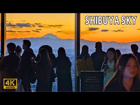 𝟜𝕂✨Spectacular City Views!! Enjoy Sunset and Mt. Fuji in Harmony at 𝕊𝕙𝕚𝕓𝕦𝕪𝕒 Sky in 𝕋𝕠𝕜𝕪𝕠 𝕁𝕒𝕡𝕒𝕟 2025