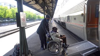 Traveling Cross-country in Amtrak's Handicap Accessible Sleeper