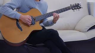 周杰倫 - 彩虹 (acoustic guitar solo) chords