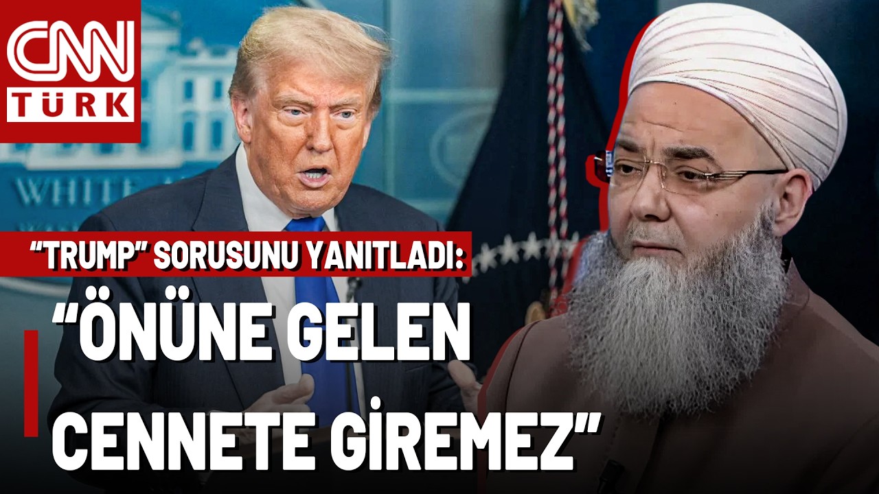 Cübbeli Ahmet Hoca'dan CNN TÜRK'te 'Trump' Yorumu: 