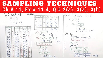 ICS Part 2 | Ch # 11 | Ex # 11.4 | Q # 2(a) , 3(a) , 3(b) | In Urdu Hindi English | Muhammad Usman