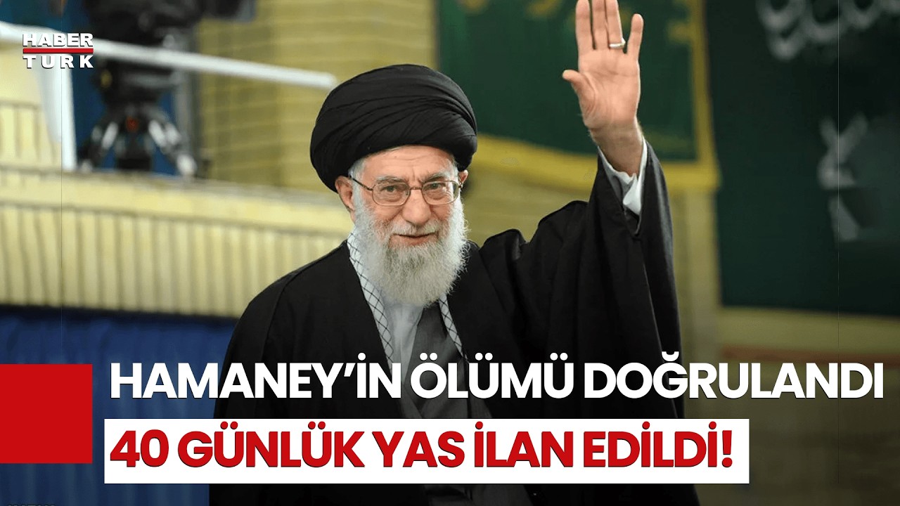 Hamaney’in Ölümü Resmen Açıklandı! İran’da Siyah Bayrak Göndere Çekildi