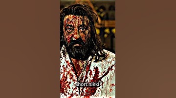 Khalnayak x sanjay dutt 🔥 boy attitude status 😈 sanjay dutt best action 😎 #short #trending #baaghi4