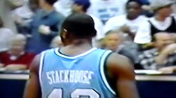 Stackhouse Dunks on Duke