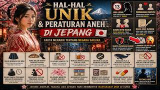 Hal-hal Unik & Peraturan Aneh di Jepang 🇯🇵
