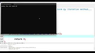 SIMPLE C PROGRAM FOR FACTORIAL OF THE NTH TERM by iteration method...