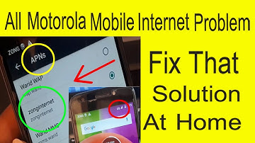 Motorola E4 E4plus Mobile Data Network Problem Fix | Mubshir GSM Solutions