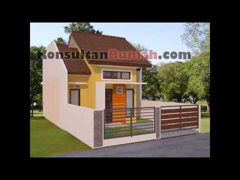 Desain Rumah Kontrakan Mungil Youtube Minimalis