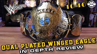 NEW WWE Shop Dual Plated Winged Eagle Replica Belt Review